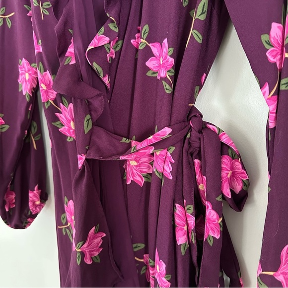 DRAPER JAMES Floral Wrap Dress - Picture 4 of 12
